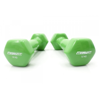 Гантели 2 шт по 1 кг EasyFit металл