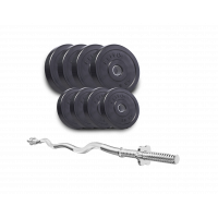 Штанга Elitum 36 кг с W образным грифом