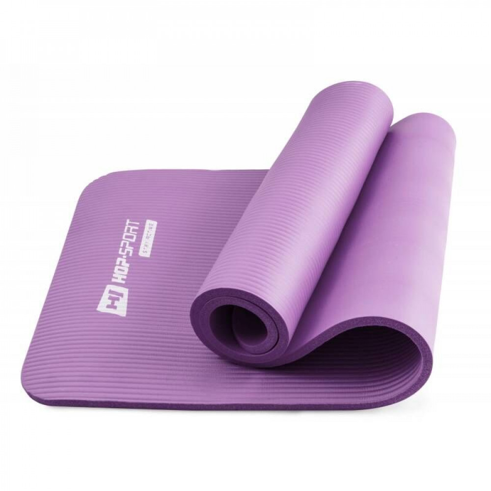 Коврик для йоги и фитнеса Hop-Sport HS-N015GM 15 мм Фиолетовый