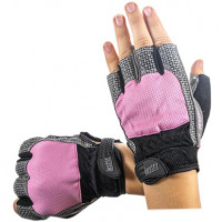 Перчатки для фитнеса сетка JF-S3 Pink S