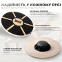 Балансувальна платформа PowerPlay PP_4417 кругла, дерев'яна Балансувальна платформа PowerPlay PP_4417 кругла, дерев'яна
