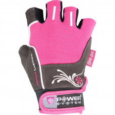 Перчатки для фитнеса и тяжелой атлетики Power System Woman’s Power PS-2570 женские Pink XS