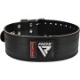 Пояс для пауерліфтингу RDX RD1 шкіряний Black S Пояс для пауерліфтингу RDX RD1 шкіряний Black S