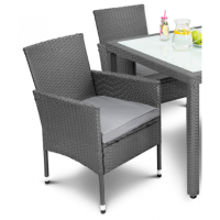 Крісло 2шт VERONA - Grey/Grey