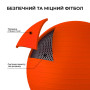 Мяч для фитнеса (фитбол) WCG 55 Anti-Burst 300кг Оранжевый + насос