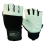 Перчатки для фитнеса PowerPlay 1069 Черно-белые S