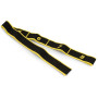 Еспандер з петлями для розтяжки PowerPlay PP_4311 Fitness Band Жовта (88*4см.)