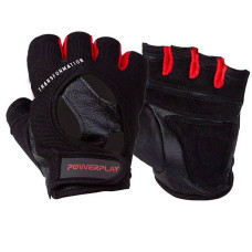 Перчатки для фитнеса PowerPlay 2222 чёрные, L
