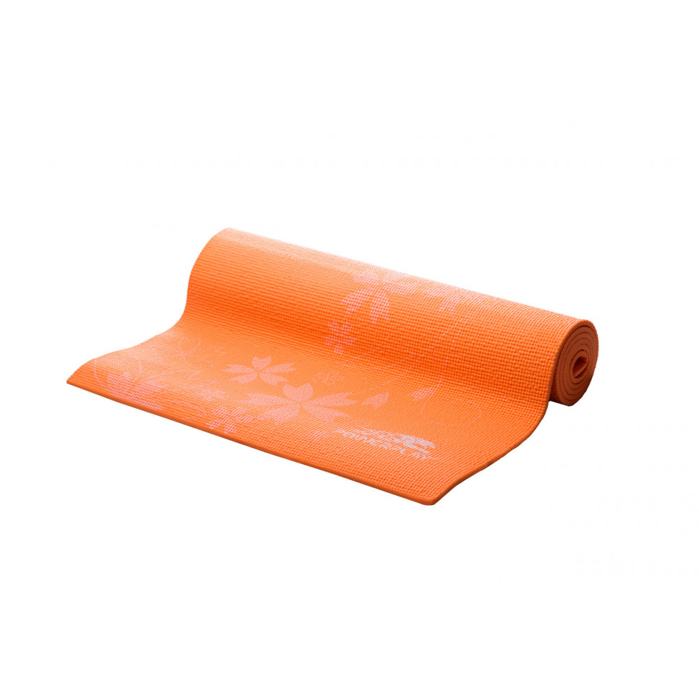 Коврик для фитнеса и йоги PowerPlay 4011 оранжевый