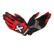 Рукавички для фітнесу MadMax MXG-101 X Gloves Black/Grey/Red XXL
