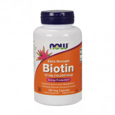 Biotin 10,000 mcg (120 veg caps)
