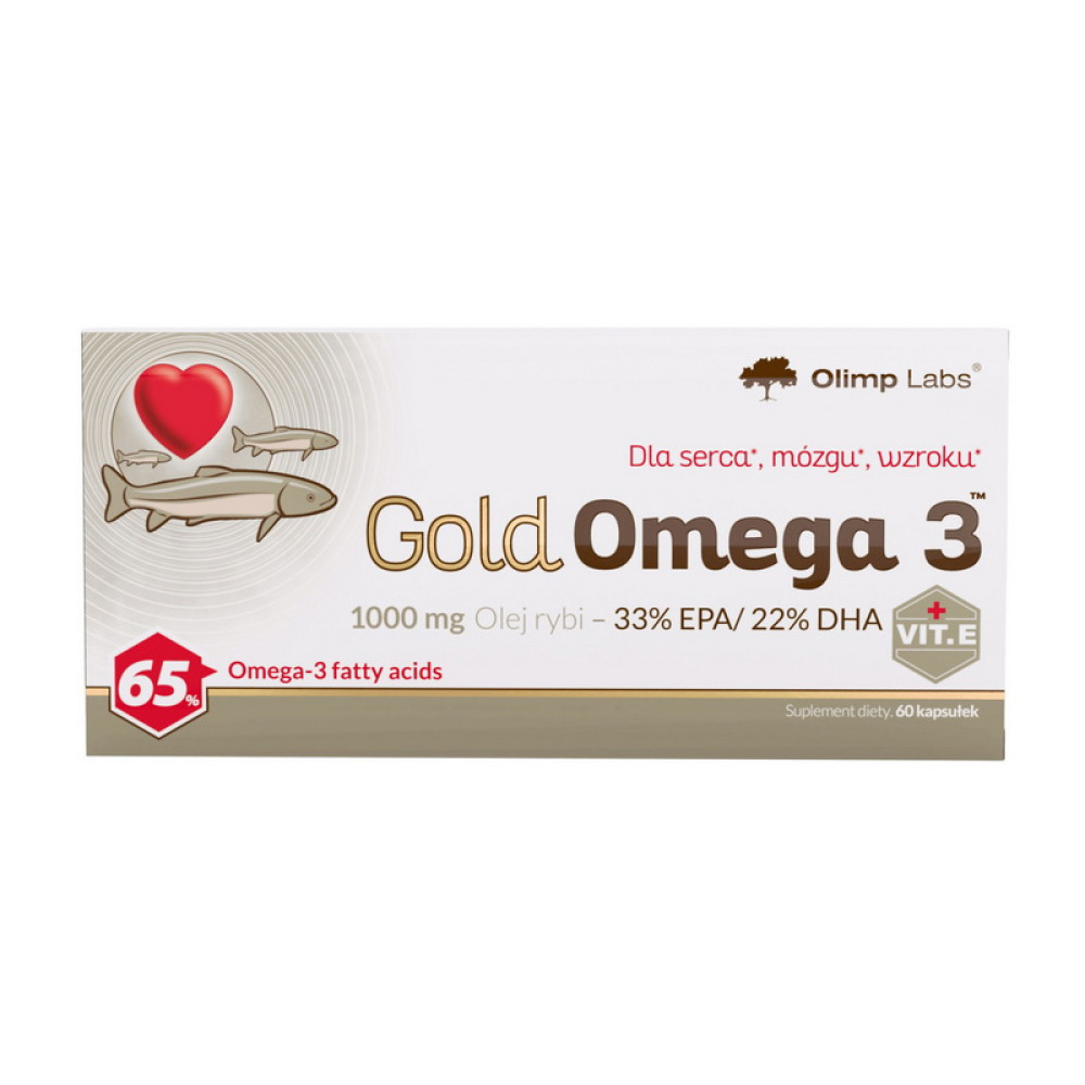 Gold Omega 3 65% (60 caps) Gold Omega 3 65% (60 caps)