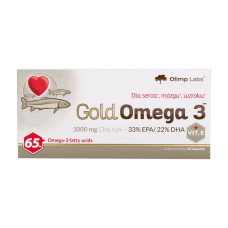 Gold Omega 3 65% (60 caps)