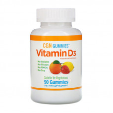 Vitamin D3 (90 gummies, mixed berry & fruit)