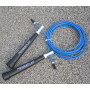 Скакалка швидкісна PowerPlay 4202 Ultra Speed Rope Синя (2,9m.)