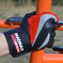 Рукавички для фітнесу MadMax MFG-568 Extreme 2nd edition Black/Red XXL