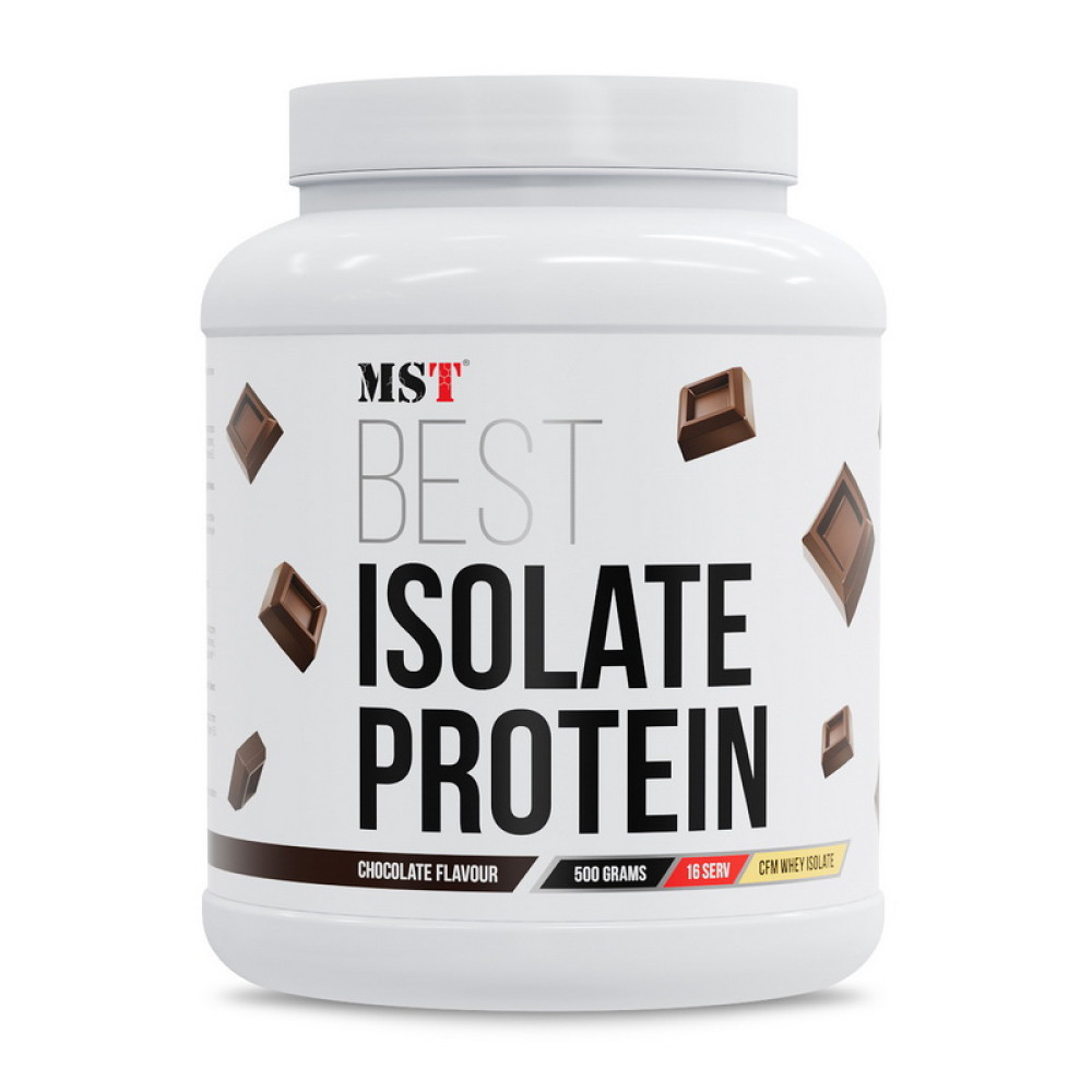MST Best Isolate Protein (500 g, double chocolate) MST Best Isolate Protein (500 g, double chocolate)
