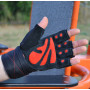Рукавички для фітнесу MadMax MFG-568 Extreme 2nd edition Black/Red XXL