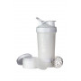 Шейкер спортивний BlenderBottle ProStak 22oz/650ml з 2-ма контейнерами White (ORIGINAL)