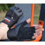 Рукавички для фітнесу MadMax MFG-269 Professional Exclusive Black S
