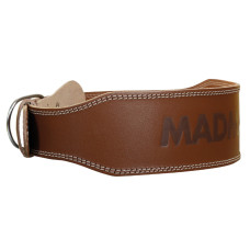 Пояс для важкої атлетики MadMax MFB-246 Full leather шкіряний Chocolate brown XL