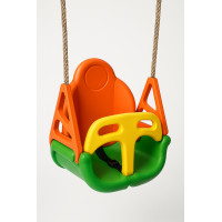 Качели - трансформер WCG SUPER GROW 3в1 детские пластиковые разборные для детской площадки