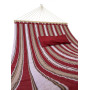 Гамак с планкой Siesta Red XXL 200х150 WCG Стеганая ткань + подушка