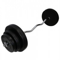 Штанга Newt Rock Pro с пластиковым покрытием 40 кг