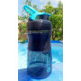 Спортивна пляшка-шейкер BlenderBottle SportMixer 20oz/590ml Black/Teal (ORIGINAL)