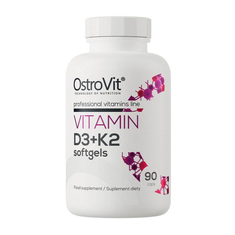Vitamin D3 + K2 softgels (90 caps) Vitamin D3 + K2 softgels (90 caps)