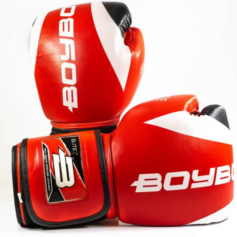 Боксерские перчатки BoyBo Elite 10 OZ Красные