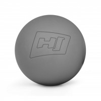 Массажный силиконовый мяч Hop-Sport 63 мм Серый