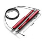 Скакалка швидкісна на підшипниках алюмінієва PowerPlay 4207 Elite Jump Rope Червона (3m.)