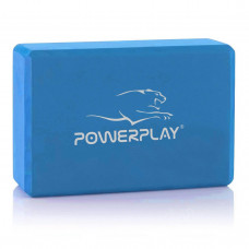 Блок для йоги PowerPlay 4006 Yoga Brick Синий