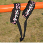 Лямки для тяги женские MadMax MFA-275 Power Wrist Straps камуфляжно-розовые Лямки для тяги женские MadMax MFA-275 Power Wrist Straps камуфляжно-розовые