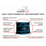 Пояс для схуднення PowerPlay 4303 Чорно-Синій