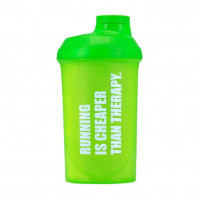 Shaker Wave "Running is Cheaper Than Therapy" (500 ml, green)