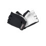 Перчатки для фитнеса MadMax MFG-250 Basic бело-черные, L Перчатки для фитнеса MadMax MFG-250 Basic бело-черные, L