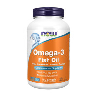 NOW Omega-3 Odor Controlled - Enteric Coated (180 softgels)
