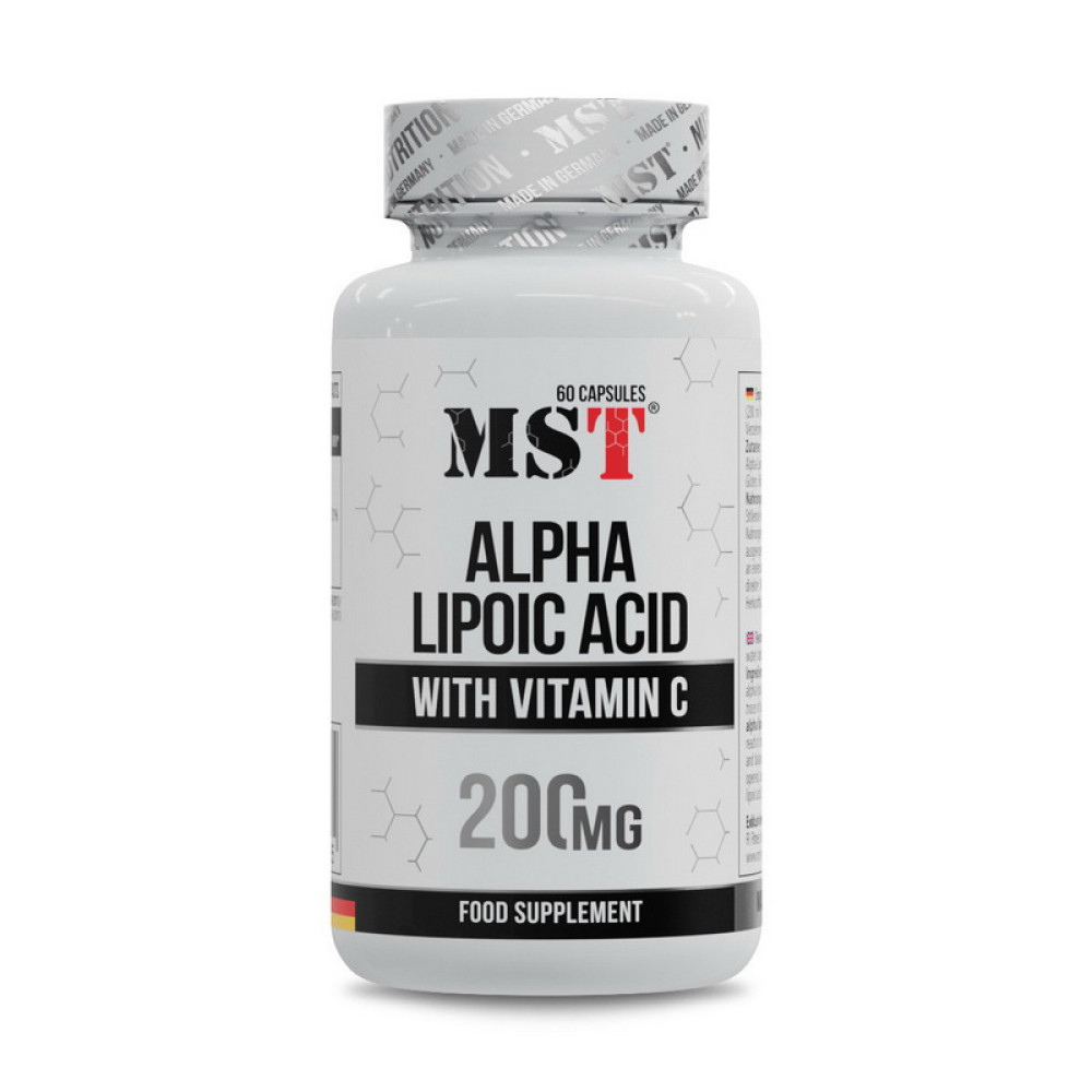 Alpha Lipoic Acid with Vitamin C 200 mg (60 caps) Alpha Lipoic Acid with Vitamin C 200 mg (60 caps)
