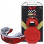 Капа OPRO Gold UFC Hologram Red Metal / Silver