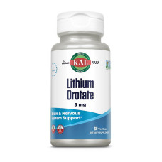 Lithium Orotate 5 mg (120 veg caps)