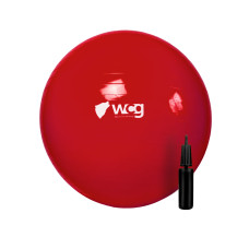 Мяч для фитнеса (фитбол) WCG 75 Anti-Burst 250кг Красный + насос