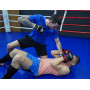 Перчатки для MMA PowerPlay 3056 А Черно-белые XL