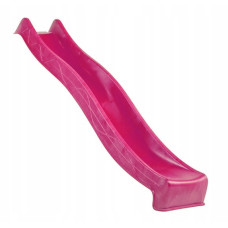 Детская горка пластиковая 3 м (Бельгия) розовая