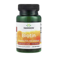 Biotin 10,000 mcg (60 sgels)