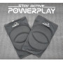 Наколінники PowerPlay PP-8000 Elastic Knee Support (пара) чорні XL