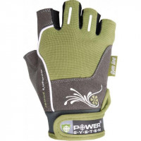 Перчатки для фитнеса и тяжелой атлетики Power System Woman’s Power PS-2570 женские Green XS