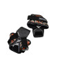Гаки для тяги на зап'ястя Power System PS-3370 Hooks Camo Black/Red XL