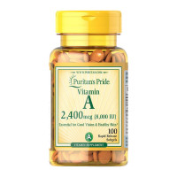Vitamin A 2400 mcg (100 softgels)
